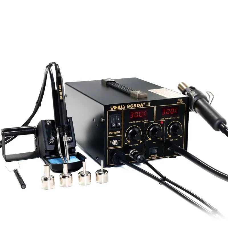 Yihua 968Da+-III Sıcak Hava & Lehim istasyonu