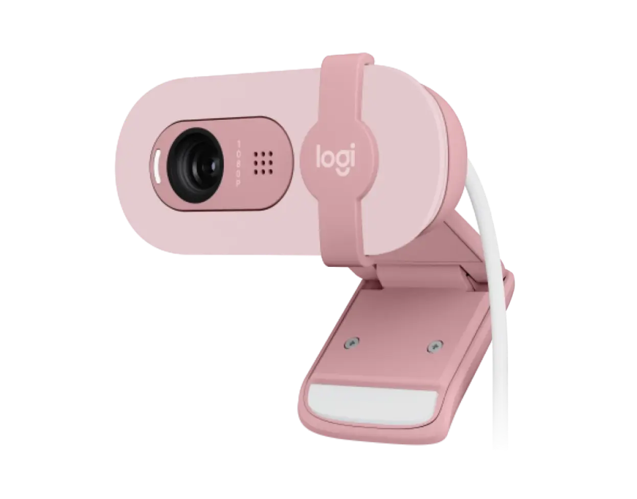 Mikrofonlu Pembe 1080p Yayın Kamerası