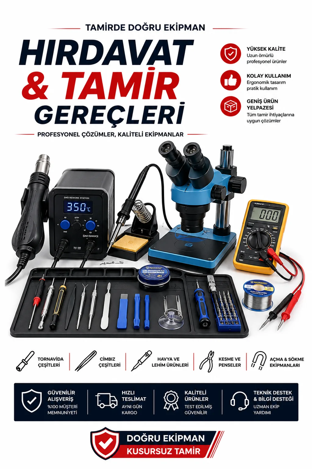 HIRDAVAT VE TAMİR GEREÇLERİ