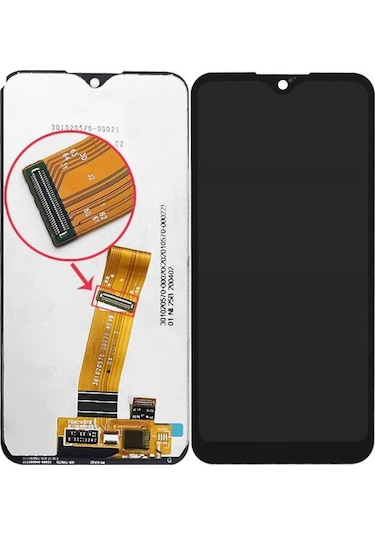 Samsung A01 2020 A015 F Serisi HK Servis Ekran Dokunmatik Siyah