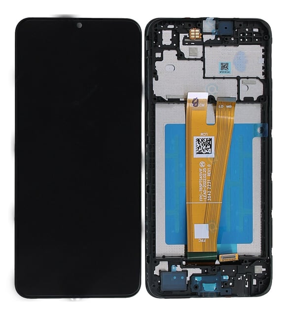 Samsung A04 A045 Hk Servis Ekran Dokunmatik Siyah