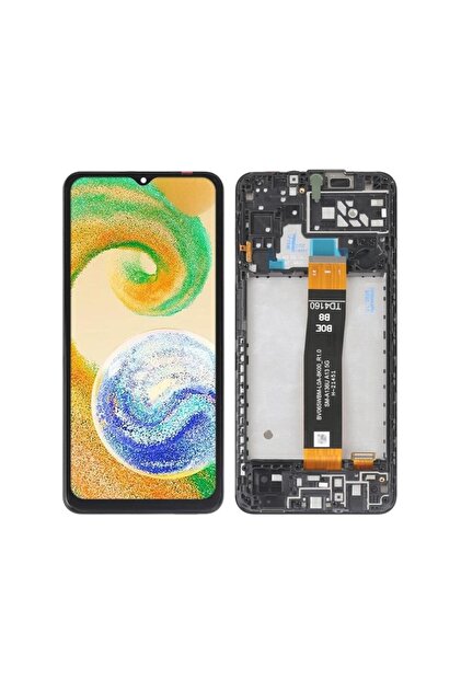 Samsung A04S A047 Hk Servis Ekran Dokunmatik Siyah
