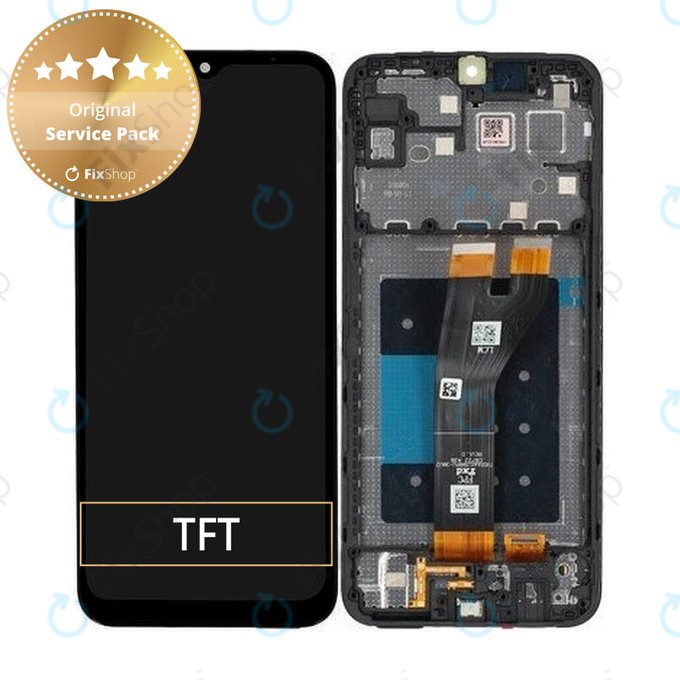 Samsung A14 A146 Hk Servis Ekran Dokunmatik Siyah