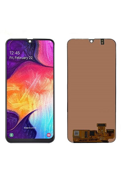 Samsung A20 A205 Alfa Çıtalı Ekran Dokunmatik Siyah