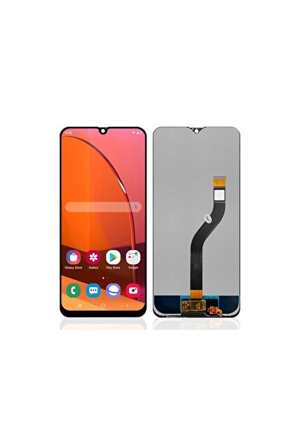 Samsung A20S A207 HK Servis Çıtalı Ekran Dokunmatik Siyah