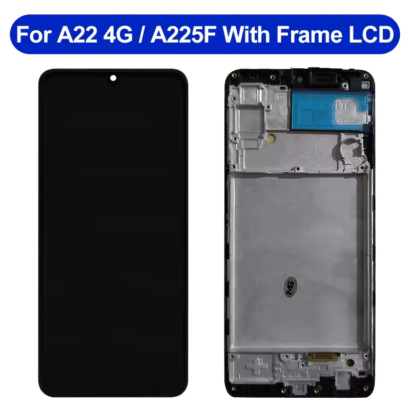 Samsung A22 A225 4G Oled Ekran Dokunmatik Siyah Org Size