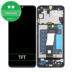 Samsung A30 A305 Alfa Çıtalı Ekran Dokunmatik Siyah