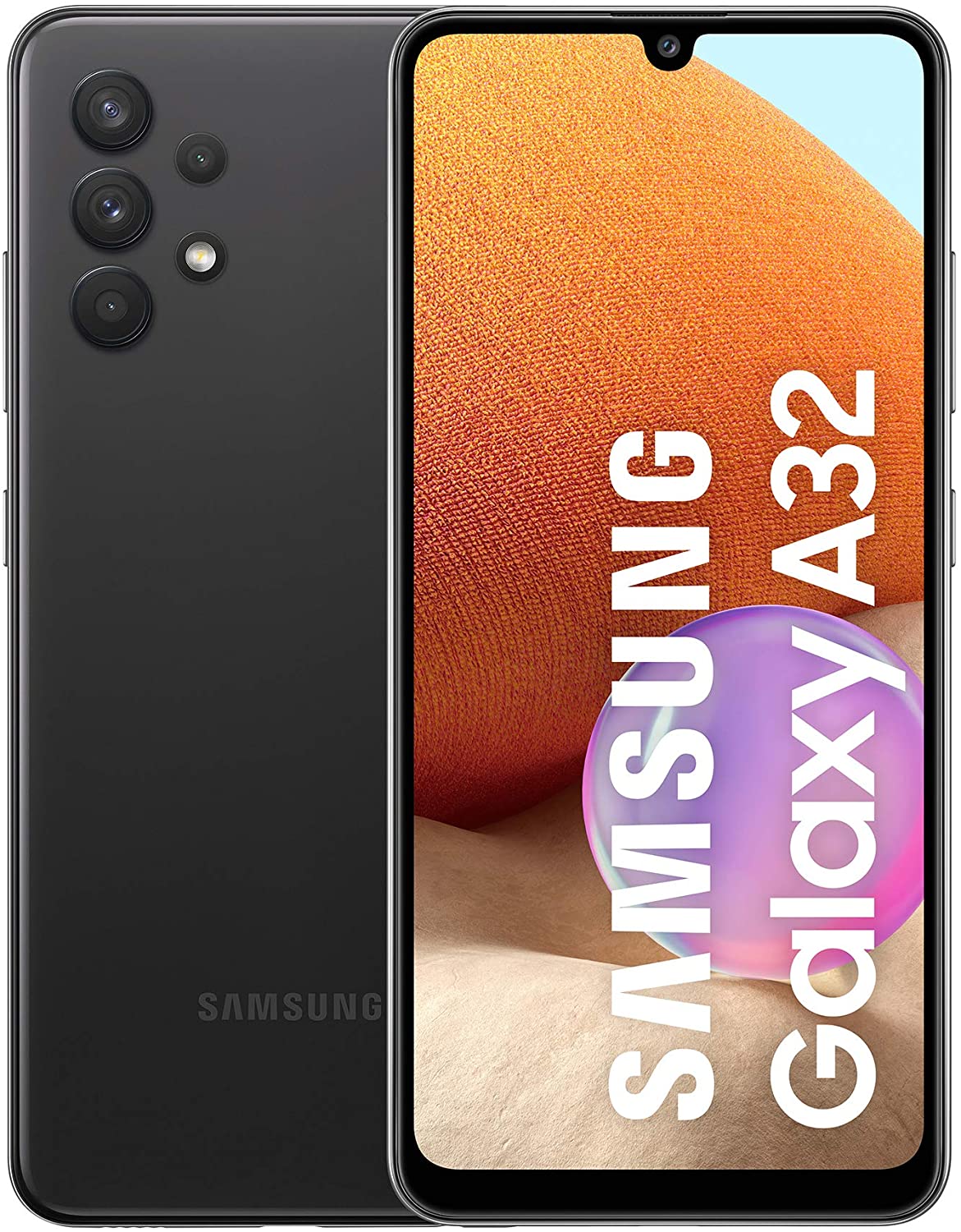 Samsung A32 A325 4G Çıtalı Alfa Ekran Dokunmatik Siyah