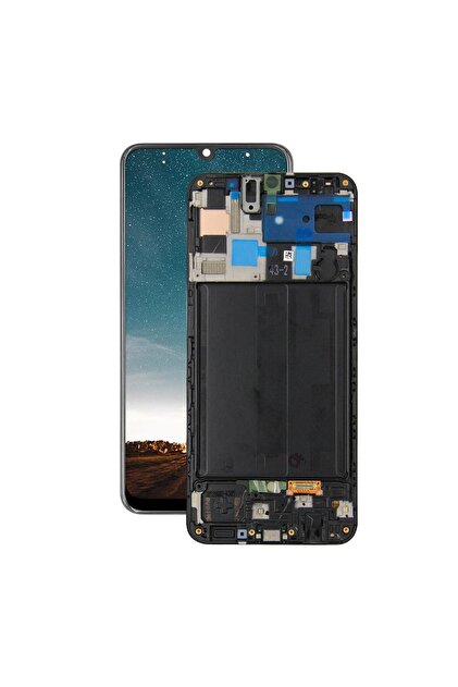 Samsung A50 A505 TFT Çıtalı Ekran Dokunmatik Siyah