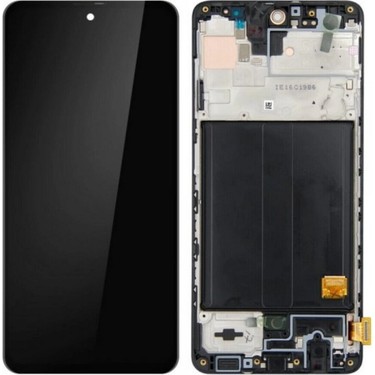 Samsung A51 2020 A515 Big Çıtalı Ekran Dokunmatik Siyah