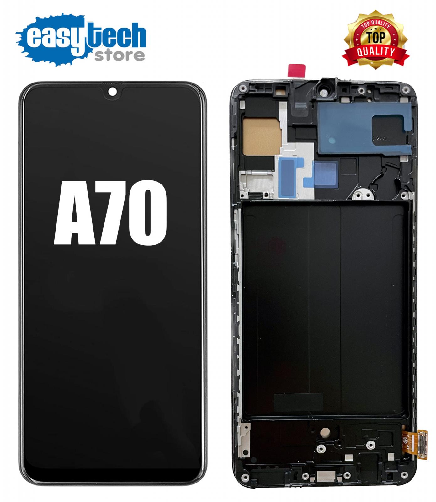 Samsung A70 A705 Big Alfa Ekran Dokunmatik Siyah
