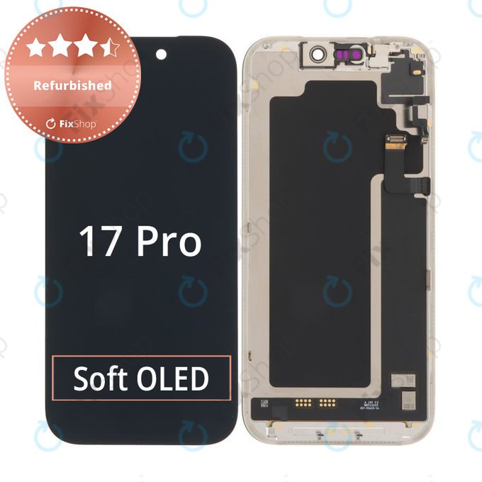İphone 17 Pro Soft Oled Ekran Dokunmatik