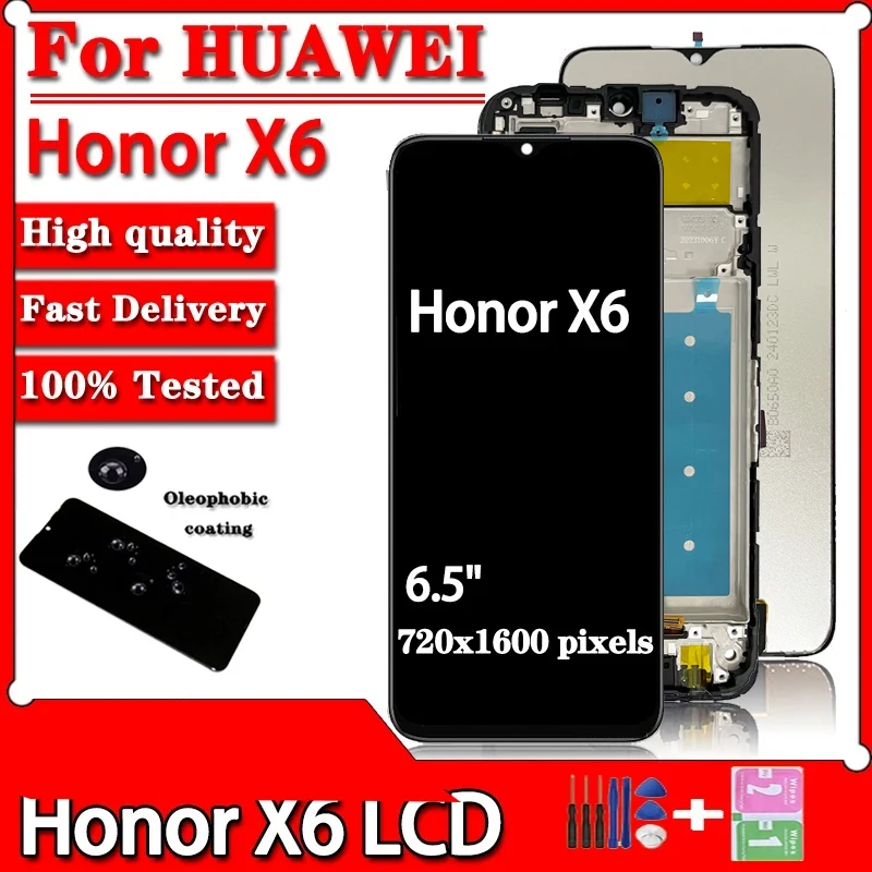 Huawei Honor X6 Ekran Dokunmatik Siyah