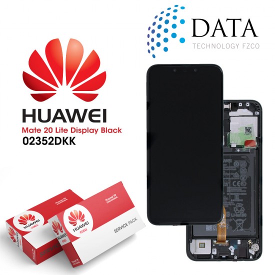 Huawei Mate 20 Lite Hk Servis Ekran Dokunmatik Siyah