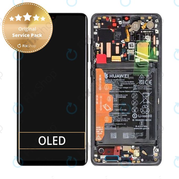 Huawei P30 Orj Ekran Dokunmatik Siyah