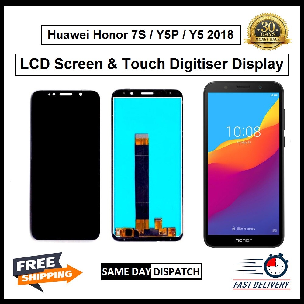 Huawei Y5 2018 Honor 7S Ekran Dokunmatik Siyah