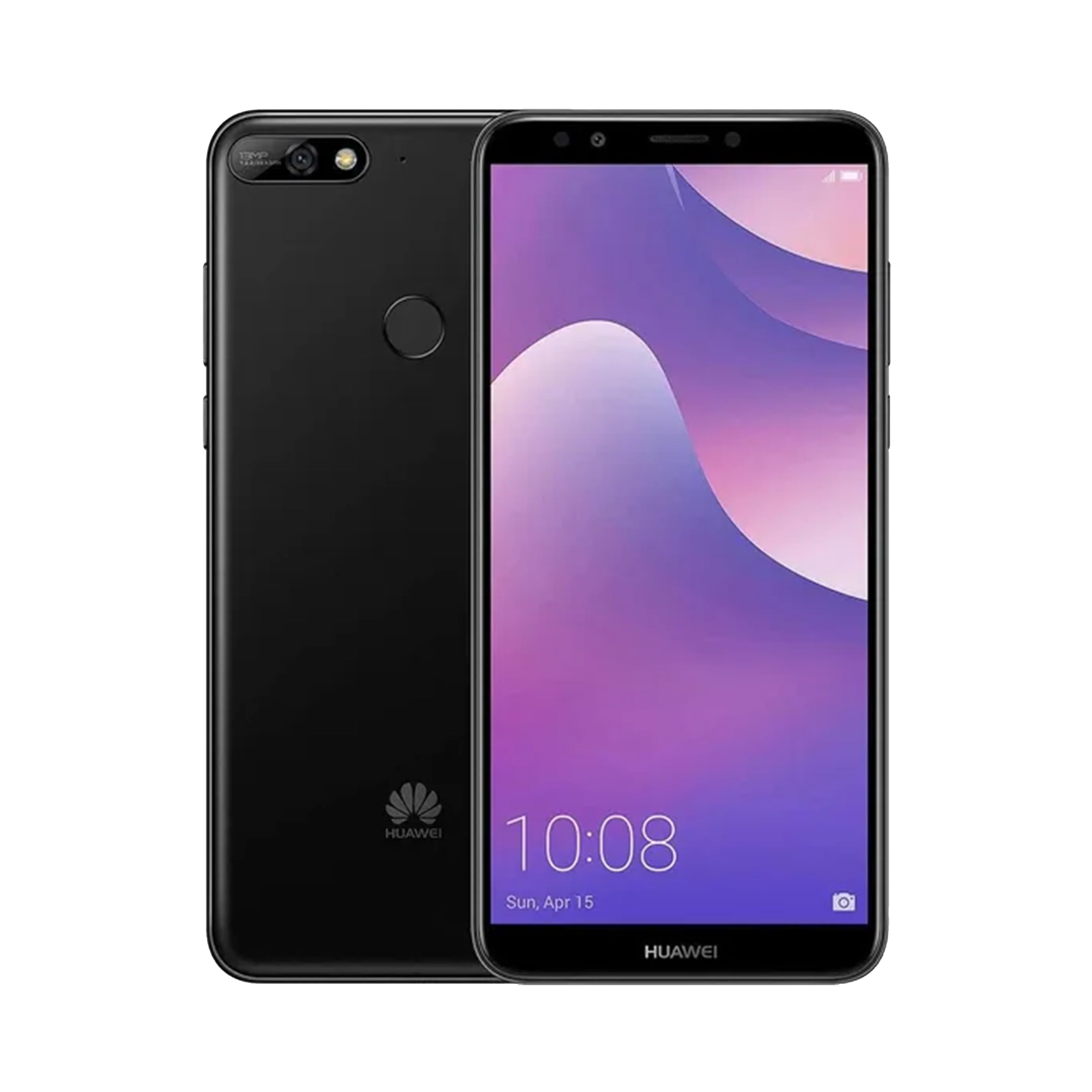 Huawei Y7 2018 Alfa Çıtalı Ekran Dokunmatik Siyah
