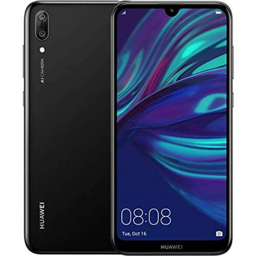 Huawei Y7 2019 Y7 Prime 2019 Y7 Pro 2019 Alfa Çıtalı Ekran Dokunmatik Siyah