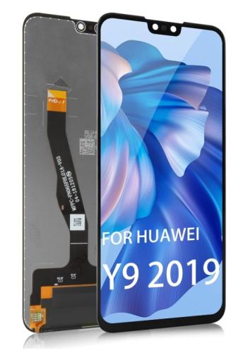 Huawei Y9 2019 Çıtalı Ekran Dokunmatik Siyah