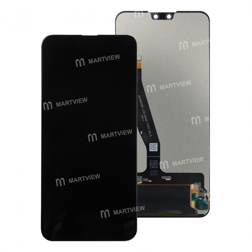 Huawei Y9 2019 Çıtalı Ekran Dokunmatik Siyah