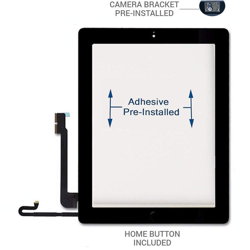 ?phone Ipad 4.Nesil (A1458 A1459 A1460) Ekran Dokunmatik