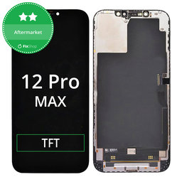 İphone 12 12 Pro Alfa Orj Ekran Dokunmatik Siyah