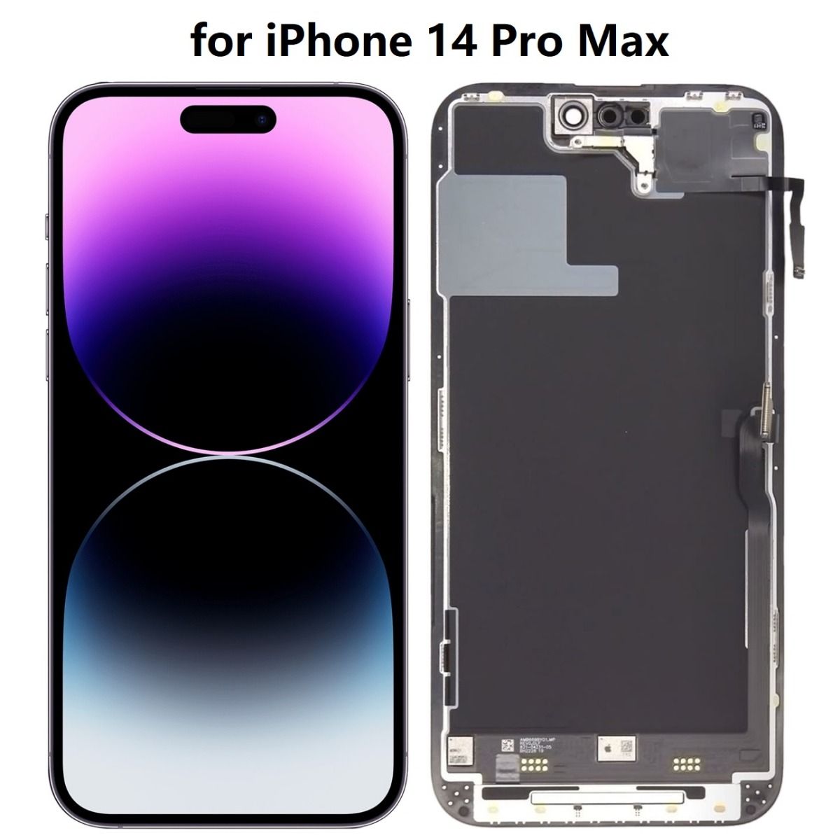 İphone 14 Pro Max Orj Ekran Dokunmatik Siyah