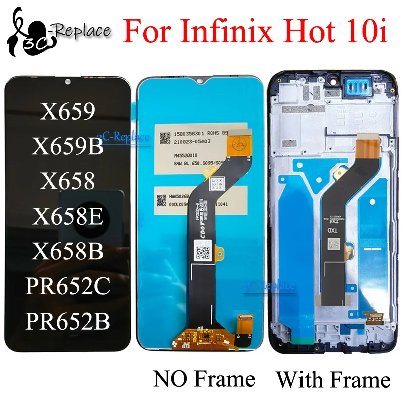 infinix Hot 10i X659B Ekran Dokunmatik