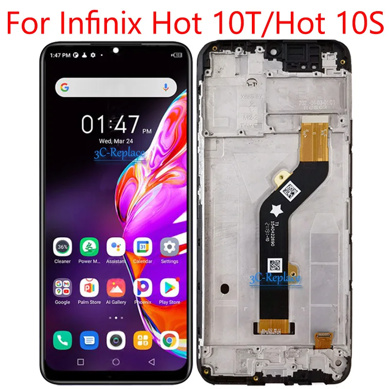 İnfinix Hot 10T Hot 10S Ekran Dokunmatik