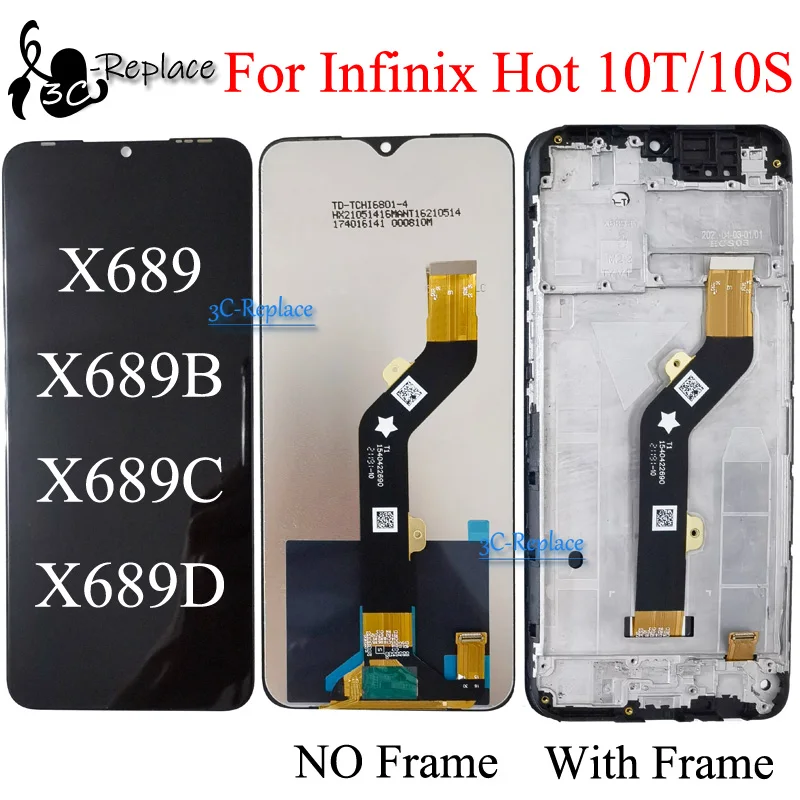 İnfinix Hot 10T Hot 10S Ekran Dokunmatik