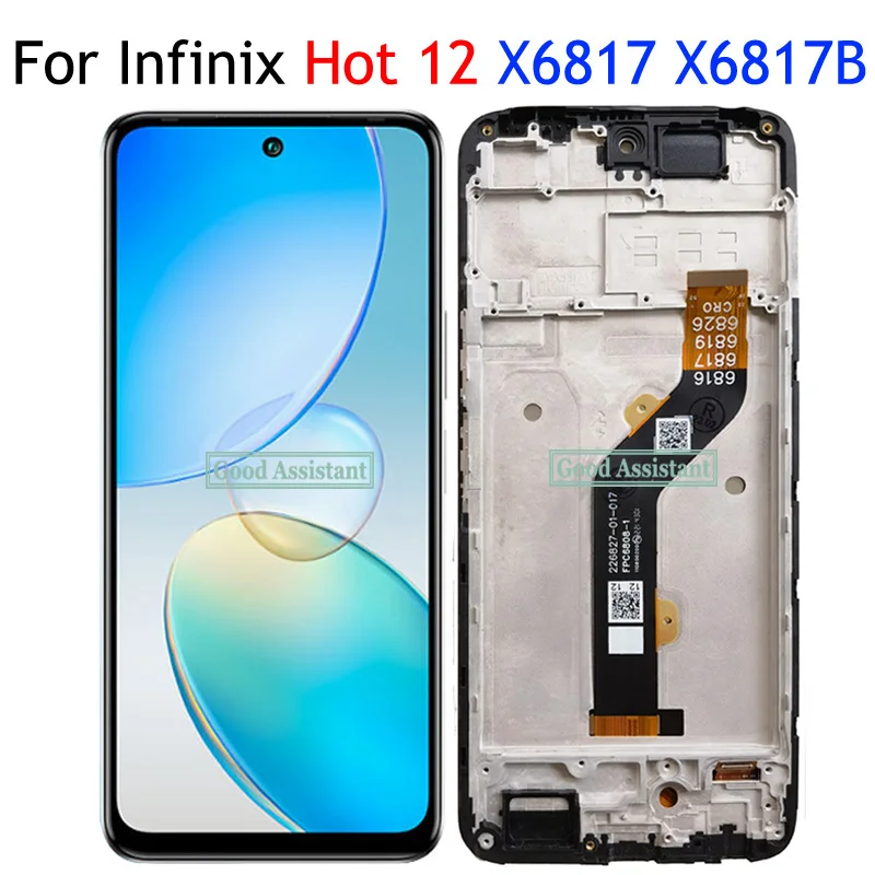 İnfinix Hot 12 Çıtalı Ekran Dokunmatik