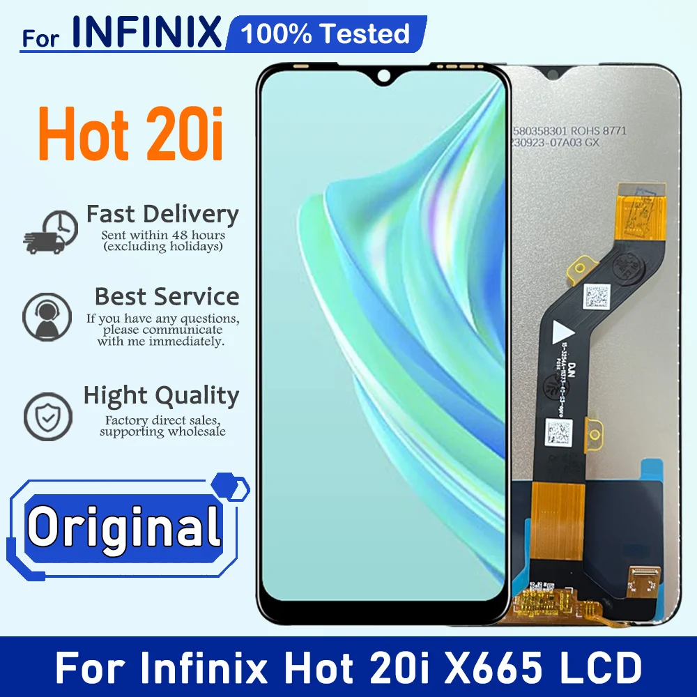 İnfinix Hot 20i Çıtalı Ekran Dokunmatik