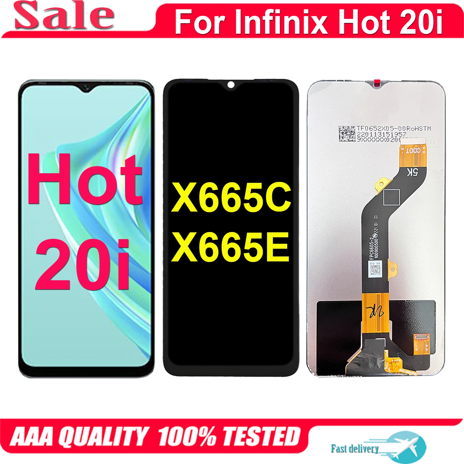 İnfinix Hot 20i Ekran Dokunmatik
