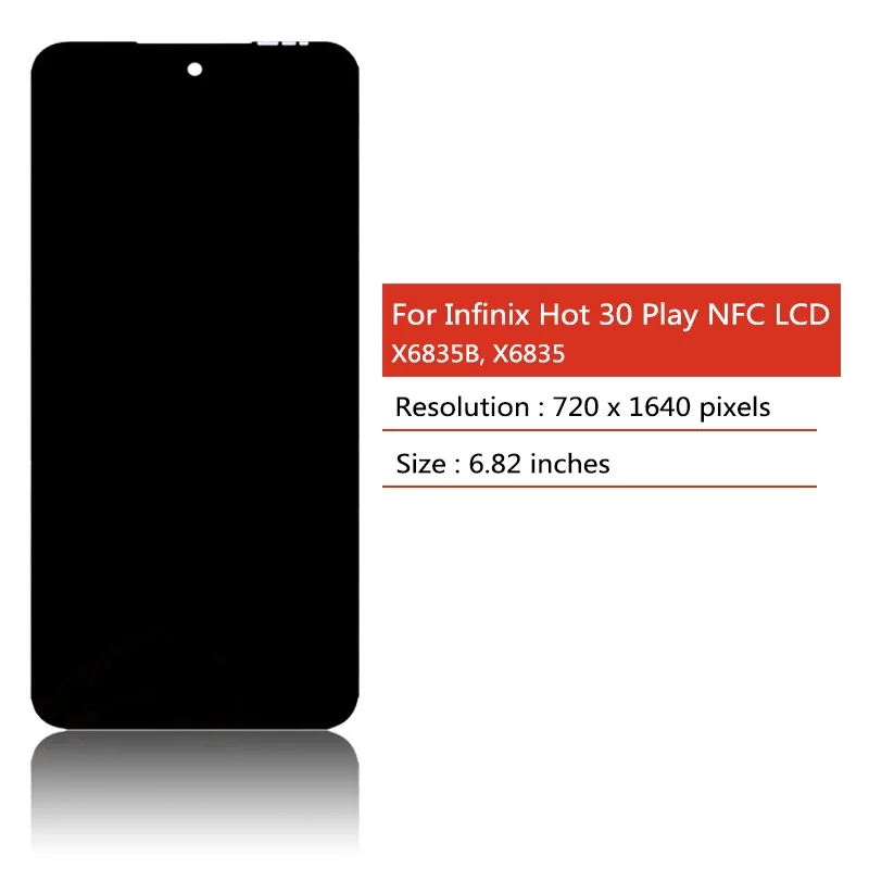 İnfinix Hot 30 Play X6825 Çıtalı Ekran Dokunmatik