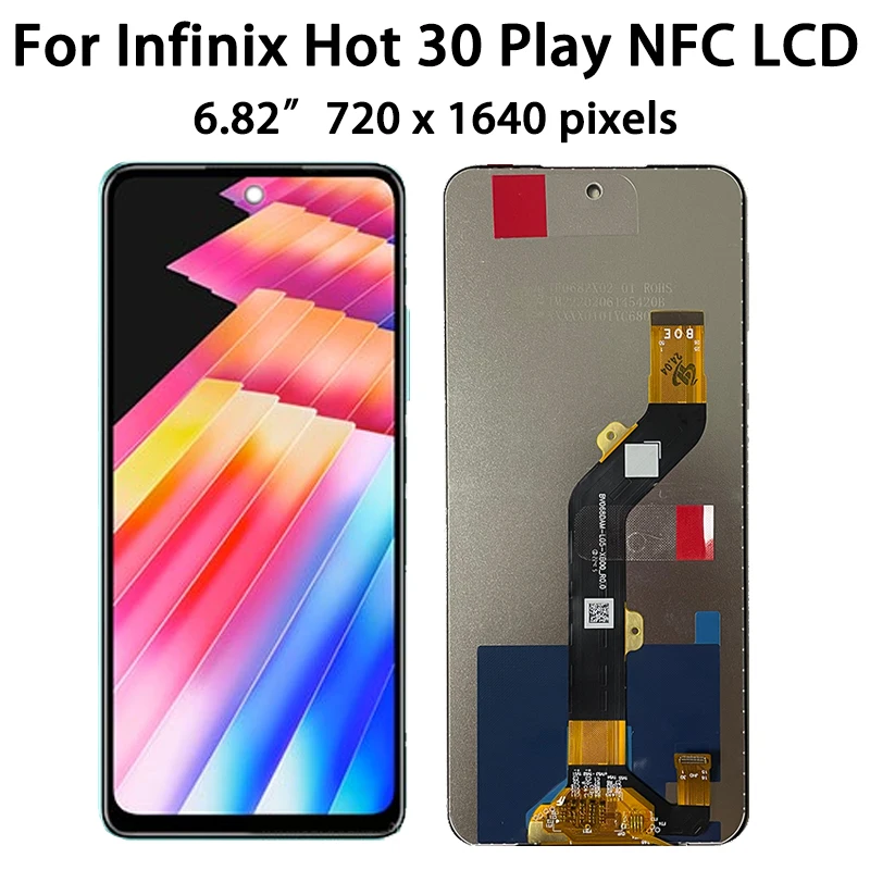 İnfinix Hot 30 Play X6825 Ekran Dokunmatik