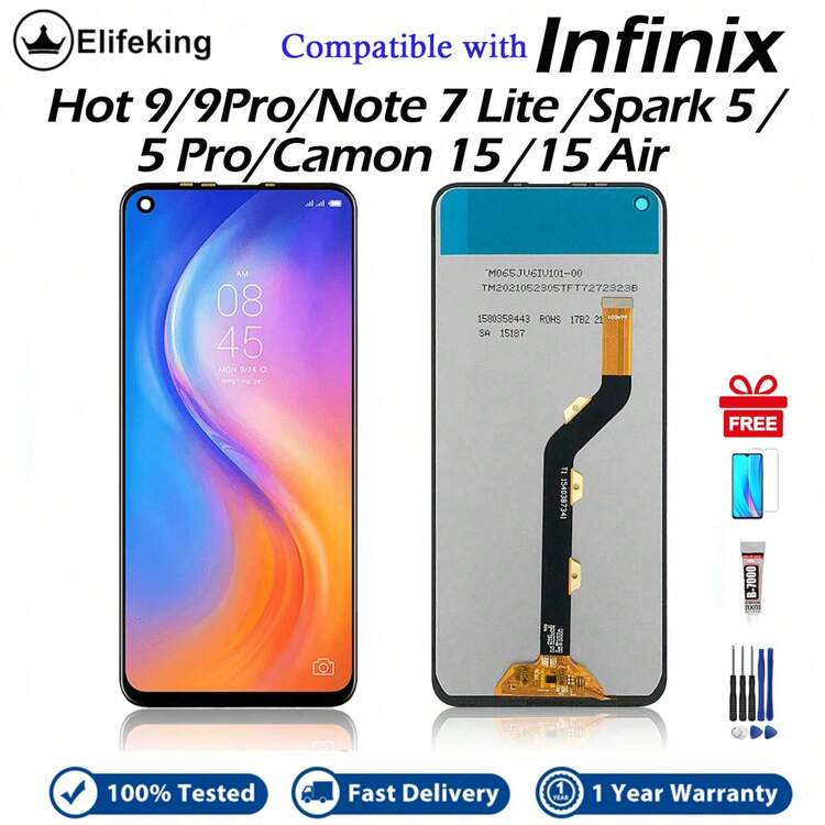 infinix Hot 9 Hot 9 Pro X655 Note 7 Lite X656 Spark 5 Spark 5 Pro Ekran Dokunmatik