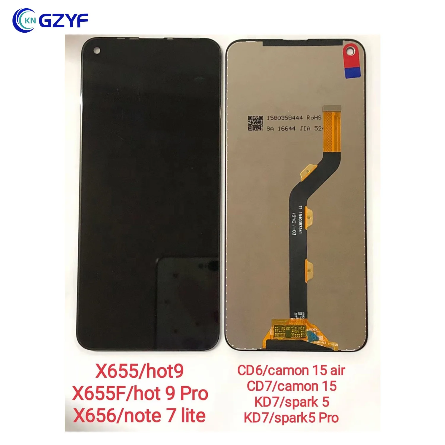 infinix Hot 9 Hot 9 Pro X655 Note 7 Lite X656 Spark 5 Spark 5 Pro Ekran Dokunmatik