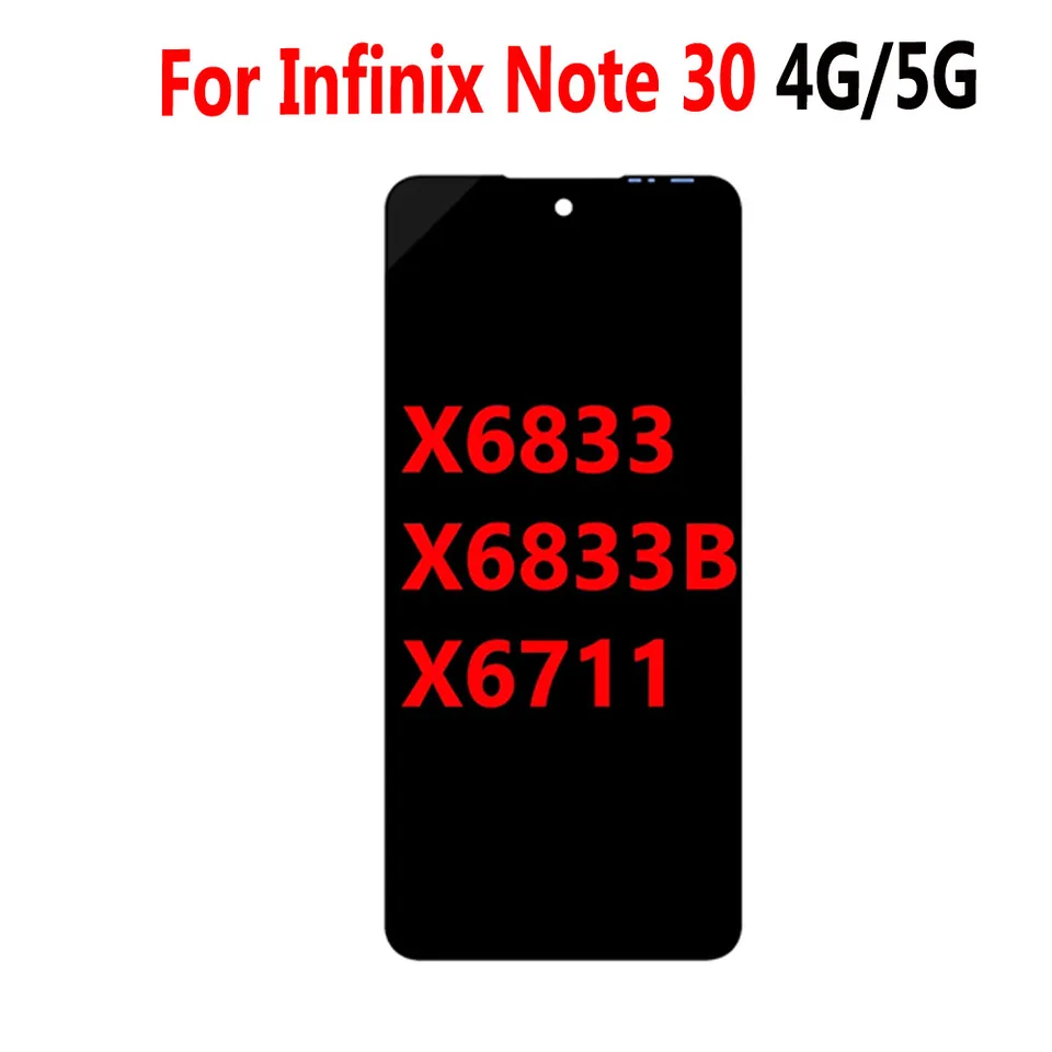 İnfinix Note 30 X6833 Çıtalı Ekran Dokunmatik