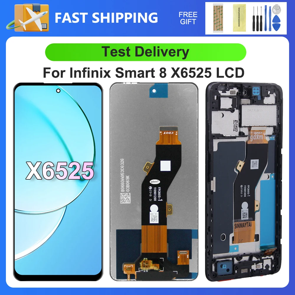 İnfinix Smart 8 Çıtalı Ekran Dokunmatik