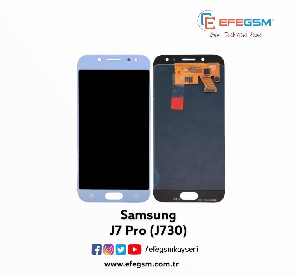 Samsung J7 Pro J730 Ekran Dokunmatik SkyBlue