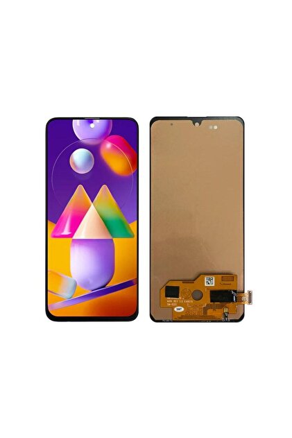 Samsung M31S M317 Çıtalı Ekran Dokunmatik Siyah
