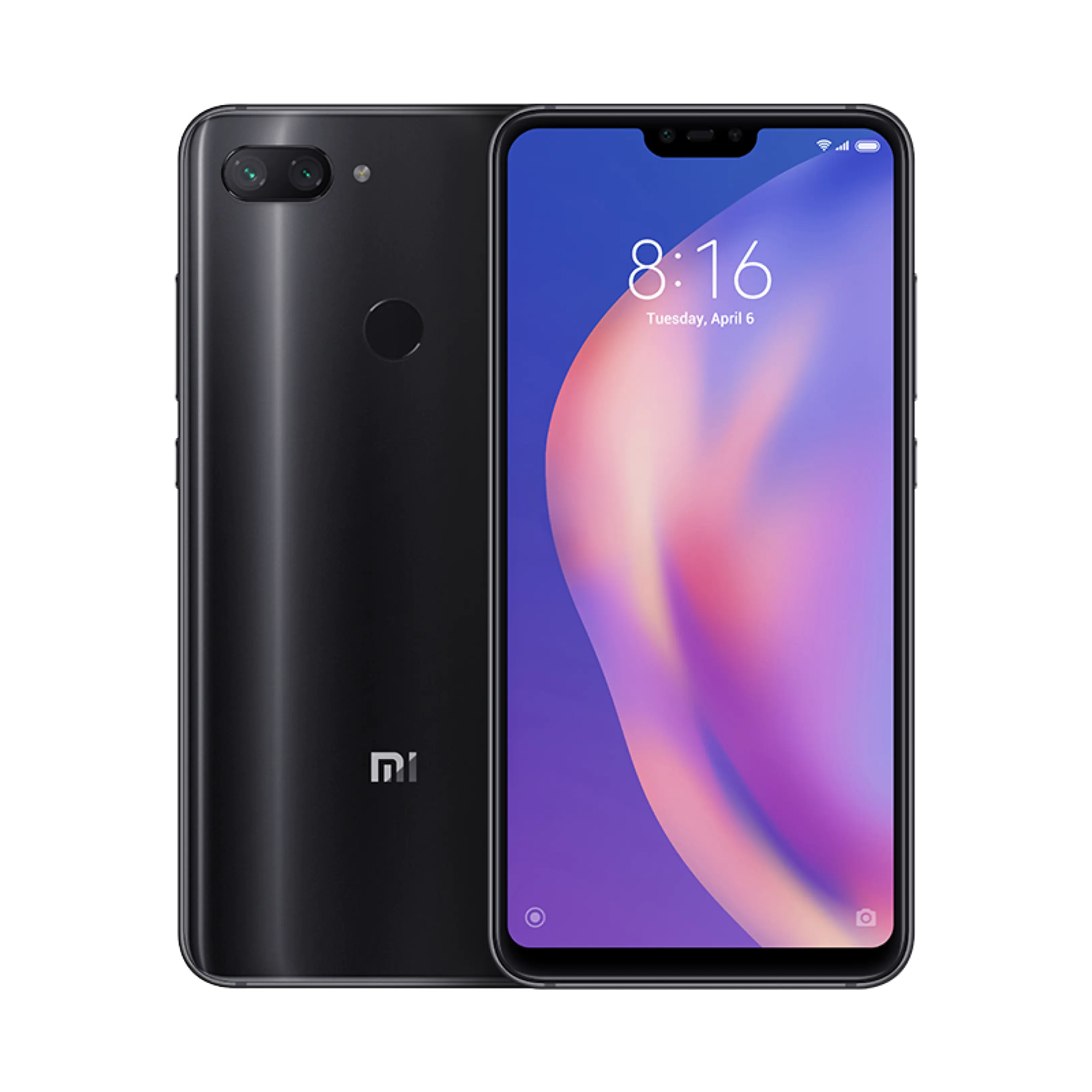 Xioami Mi 8 Lite Çıtalı Ekran Dokunmatik Siyah
