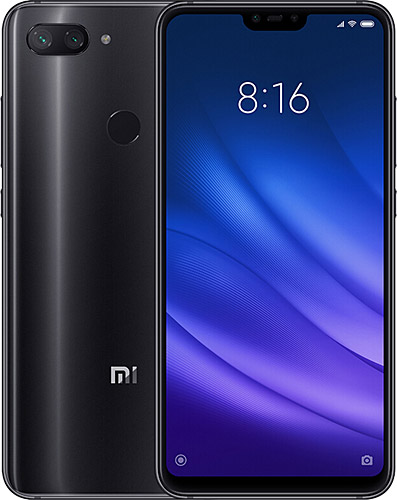 Xioami Mi 8 Lite Çıtalı Ekran Dokunmatik Siyah