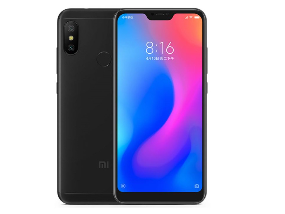 Xioami Mi A2 Lite Redmi 6 Pro Note 6 Ekran Dokunmatik Siyah