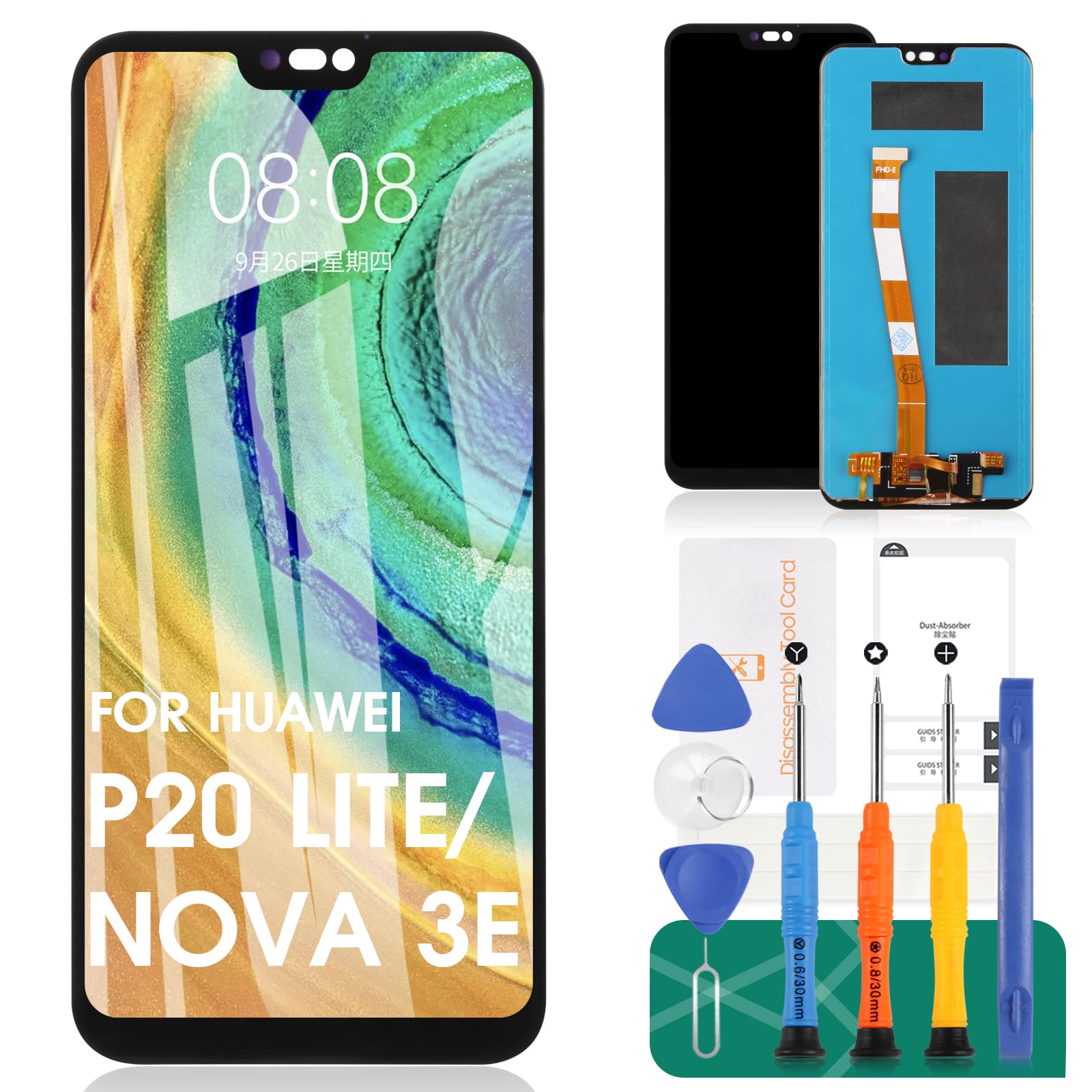 Mosgoo Marka Hwi P20 Lite Ekran Dokunmatik