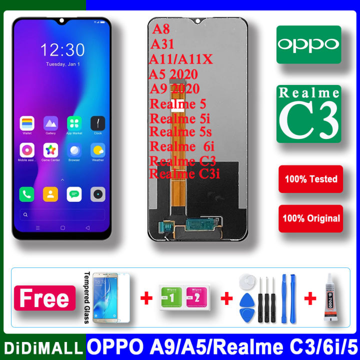 Mosgoo Marka Oppo A31 A5 2020 A9 2020 Realme 3 3İ 5 6İ Ekran Dokunmatik