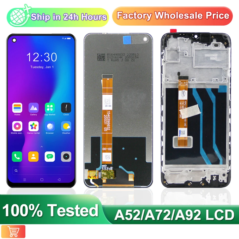 Mosgoo Marka Oppo A52 A72 A92 Ekran Dokunmatik