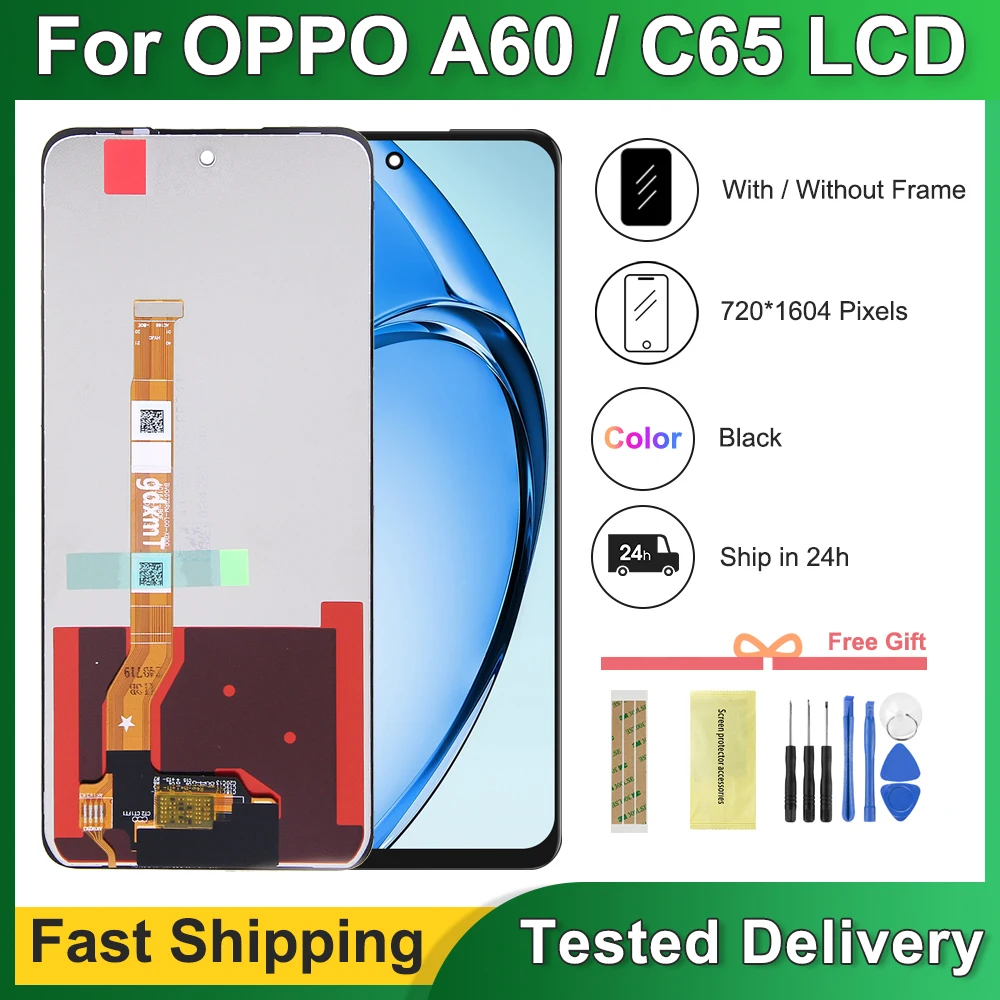 Mosgoo Marka Oppo A60 Realme C65 Ekran Dokunmatik