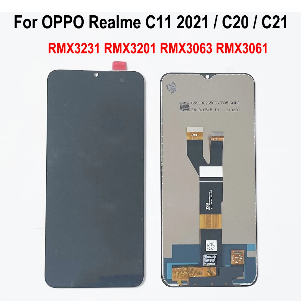 Mosgoo Marka Oppo Realme C11 2021 C20 C21 Ekran Dokunmatik