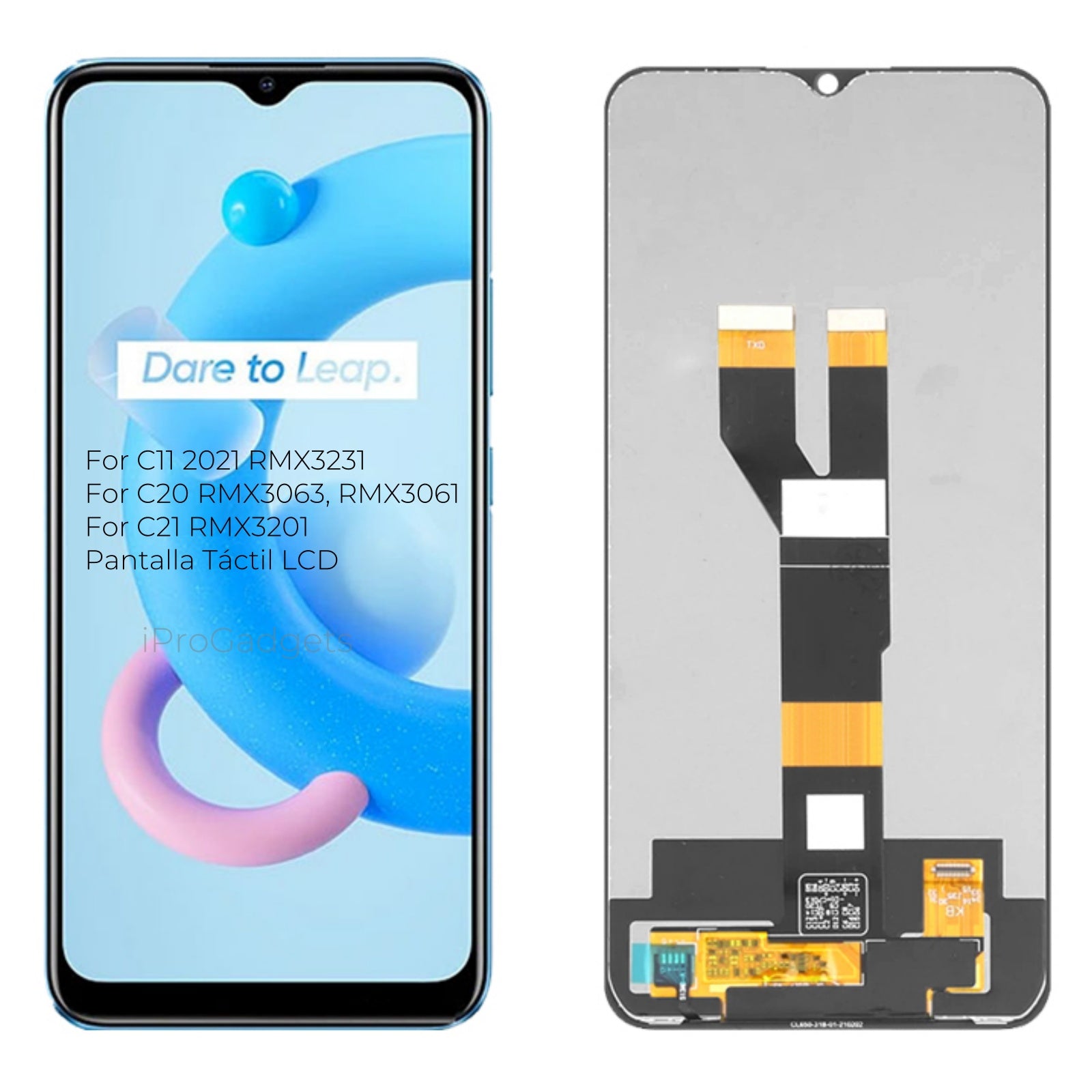 Mosgoo Marka Oppo Realme C11 2021 C20 C21 Ekran Dokunmatik